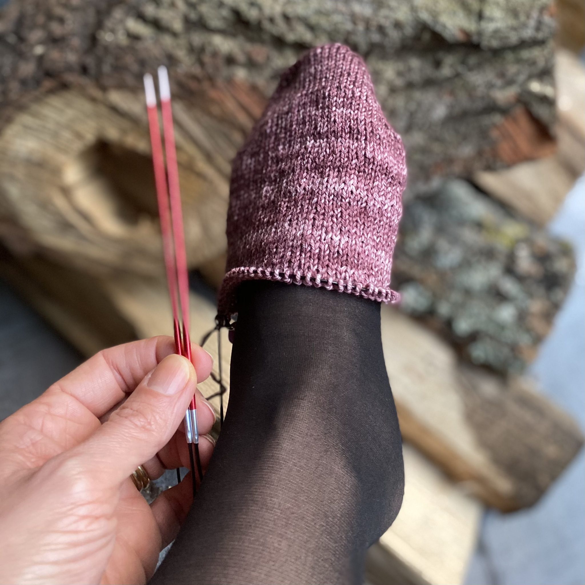 Chaussettes tricotées à la main, en fil à chaussettes, tricotées à la main, tailles 40 - 42, nombreux modèles, nombreuses couleurs, pièces uniques - France